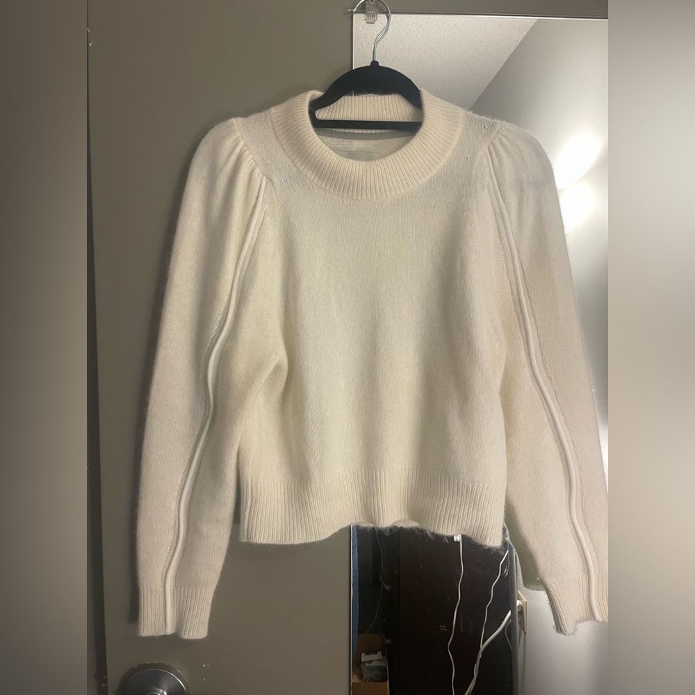 Brochu Walker Puff Sleeve Wool Sweater